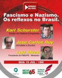 Fascismo e nazismo no Brasil é tema de debate promovido pela FMG nesta quarta